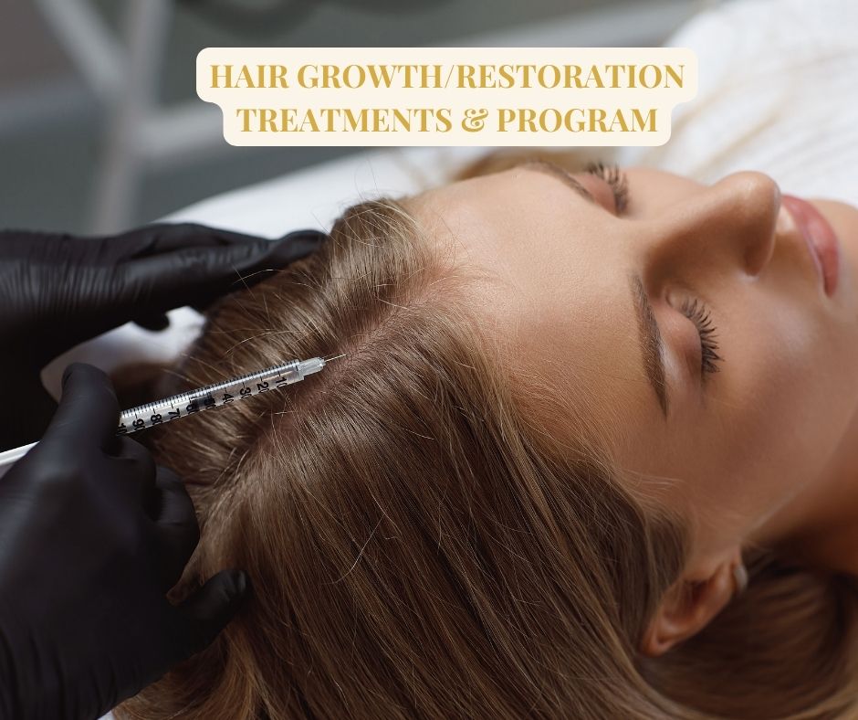 HAIR GROWTHRESTORATION TREATMENTS & PROGRAM hair growth/restoration treatments